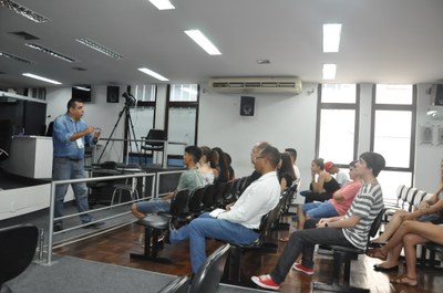 Plénario -5° Aula da oficina do Parlamento Jovem 23-03-2018