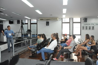Plénario -5° Aula da oficina do Parlamento Jovem 23-03-2018
