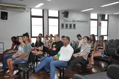 Plénario -5° Aula da oficina do Parlamento Jovem 23-03-2018