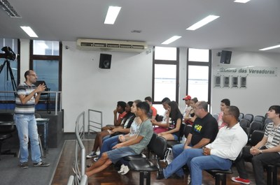 Plénario -5° Aula da oficina do Parlamento Jovem 23-03-2018