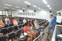Plénario -5° Aula da oficina do Parlamento Jovem 23-03-2018