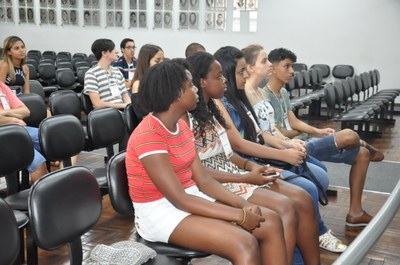Plénario -5° Aula da oficina do Parlamento Jovem 23-03-2018