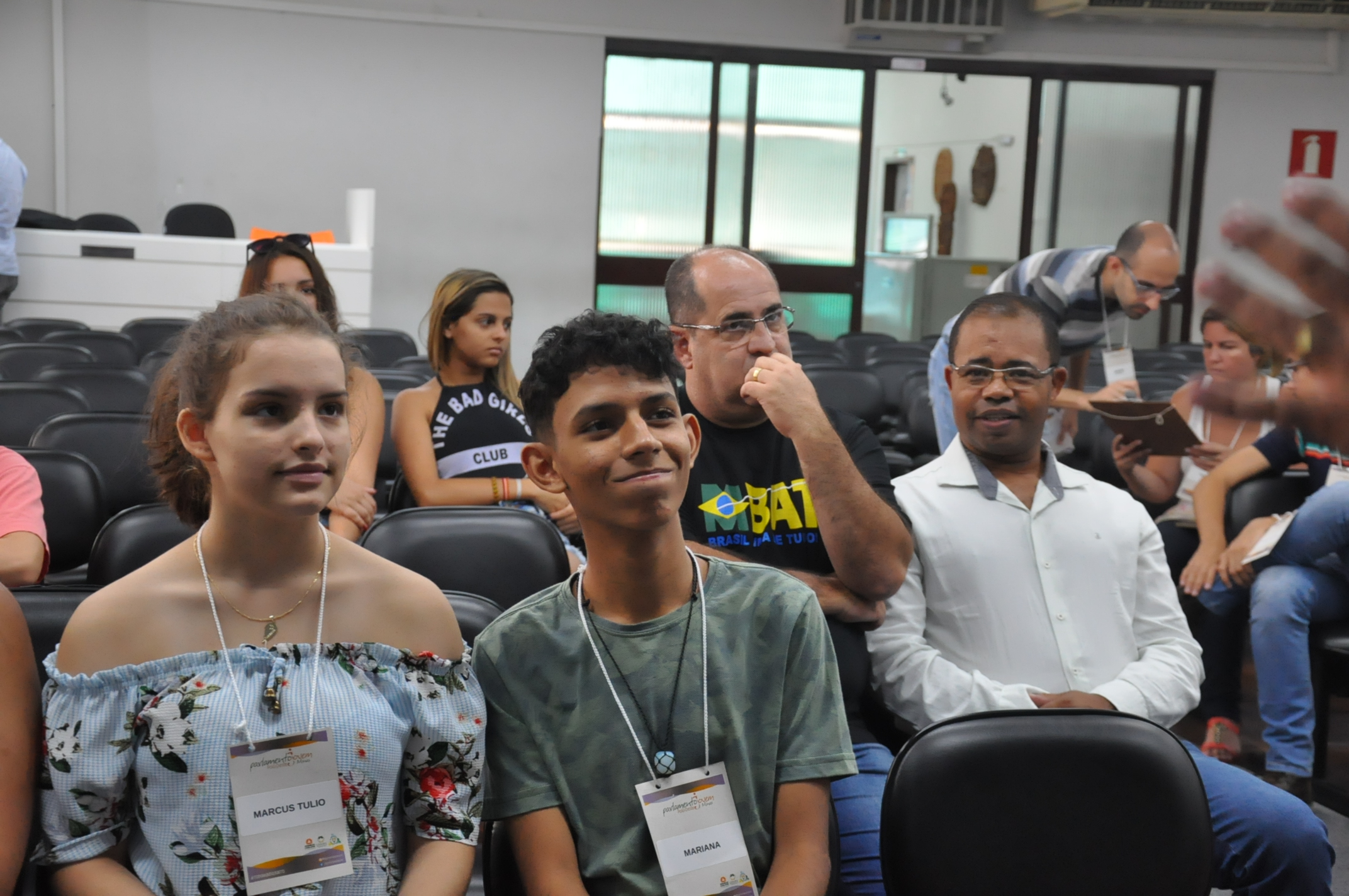 Plénario -5° Aula da oficina do Parlamento Jovem 23-03-2018