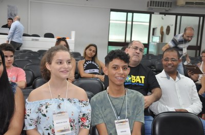 Plénario -5° Aula da oficina do Parlamento Jovem 23-03-2018