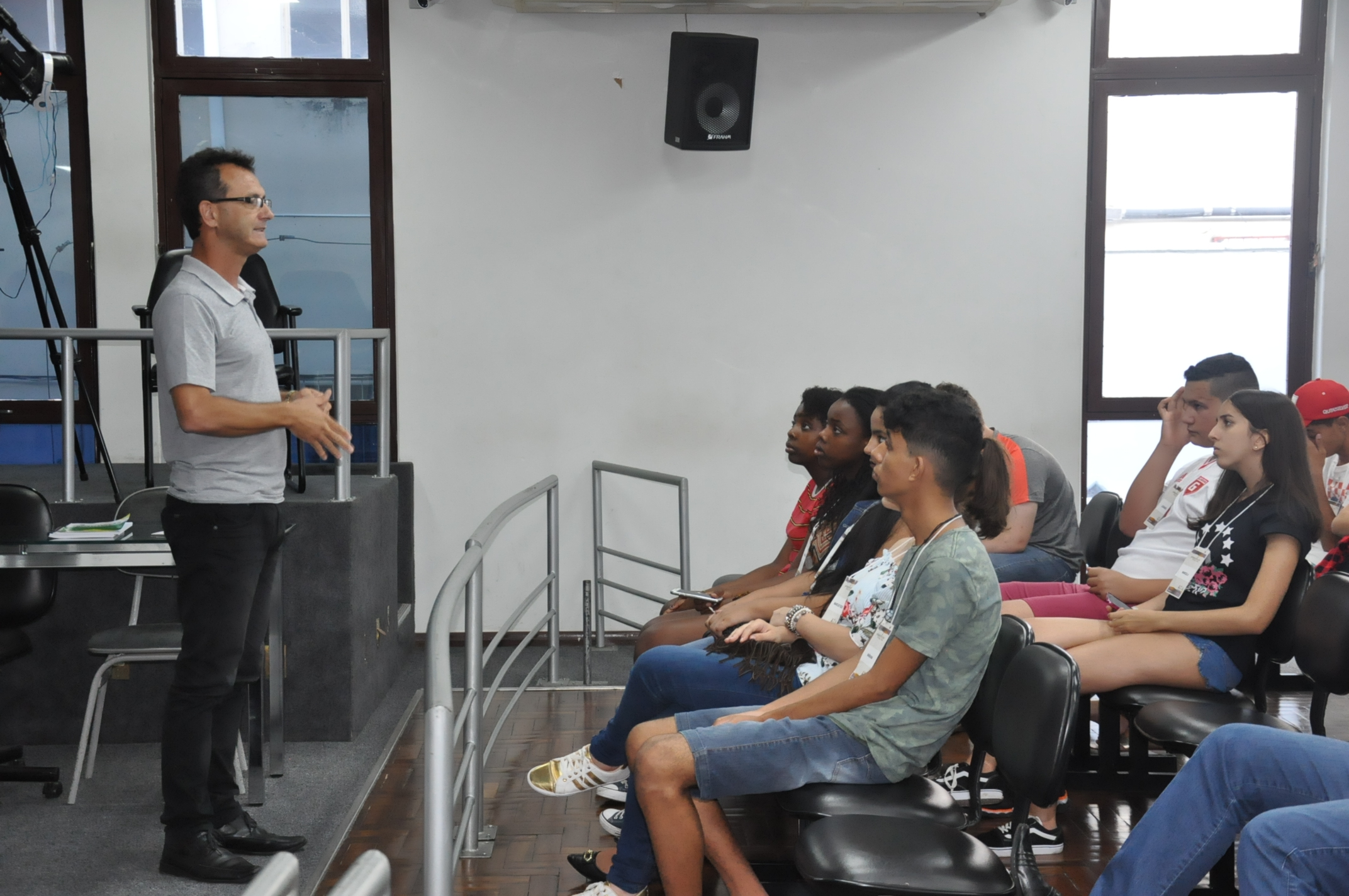 Plénario - 5º Aula da ocicina do PKarlamentar Jovem 23-03-2018