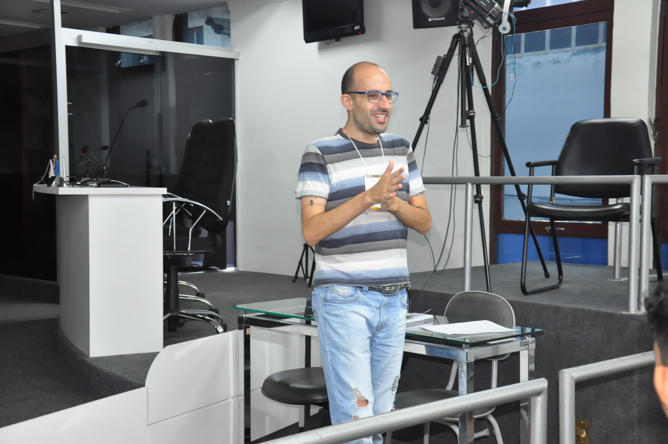 Samuel Marques - 5° Aula da oficina do Parlamento Jovem 23-03-2018