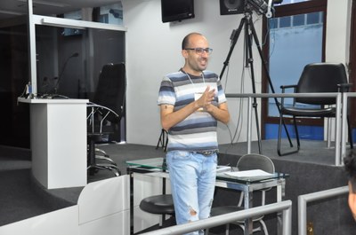 Samuel Marques - 5° Aula da oficina do Parlamento Jovem 23-03-2018