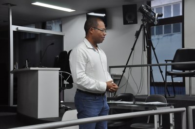 Ver. Raimundo Nonato- 5° Aula da oficina do Parlamento Jovem 23-03-2018