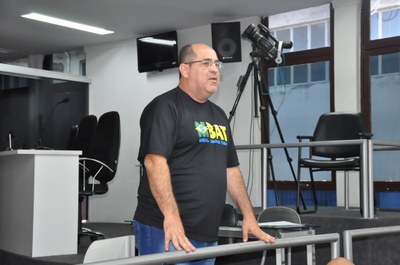 Ver. Sargento Elton  -5° Aula da oficina do Parlamento Jovem 23-03-2018