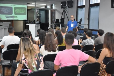 Plénario - 6° Aula da oficina do Parlamento Jovem 26-03-2018 