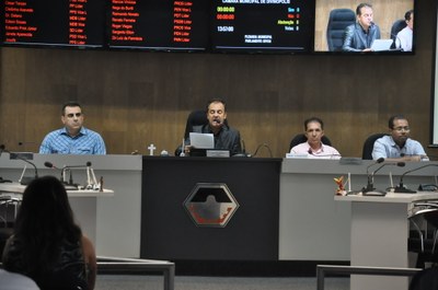 Plénario -Aula da Oficina do Parlamento Jovem 18-06-2018 