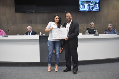 Anna Lúcia Silva -Ver. Raimundo Nonato -Encerramento das Atividades da Semana do SAMU sem Trote 11-06-2018