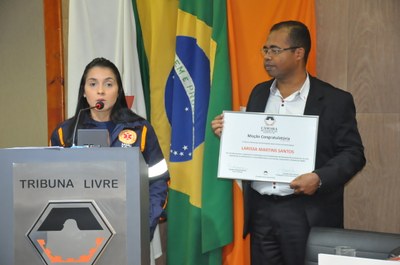 Larissa Martins Santos - Ver. Raimundo Nonato -Encerramento das Atividades da Semana do SAMU sem Trote 11-06-2018