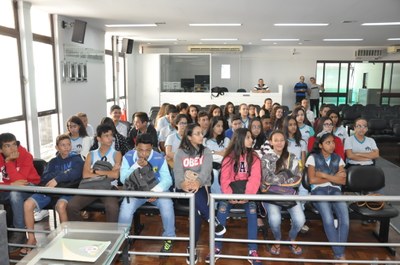 Plénario -Visitas das escolas Públicas