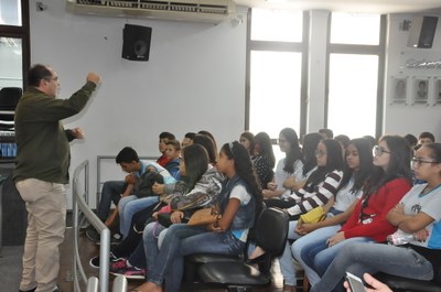 Plénario -Visitas das escolas Públicas