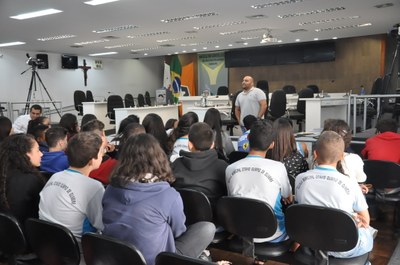 Plénario -Visitas das escolas Públicas