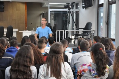 Plénario -Visitas das escolas Públicas