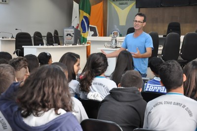 Plénario -Visitas das escolas Públicas