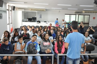 Plénario -Visitas das escolas Públicas