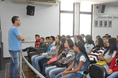 Plénario -Visitas das escolas Públicas