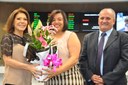 Sônia Terra- Vereadora Janete Aparecida - Vereador Edson de Souza -Moção Congraturatória 26-04-2018 