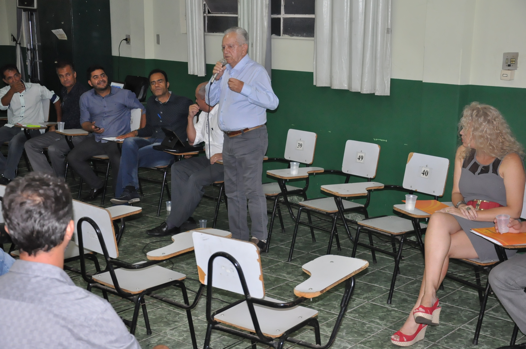 Prefeito Galileu Teixeira Machado - 3° Audiência Publica IPTU - Bairro Interlagos 