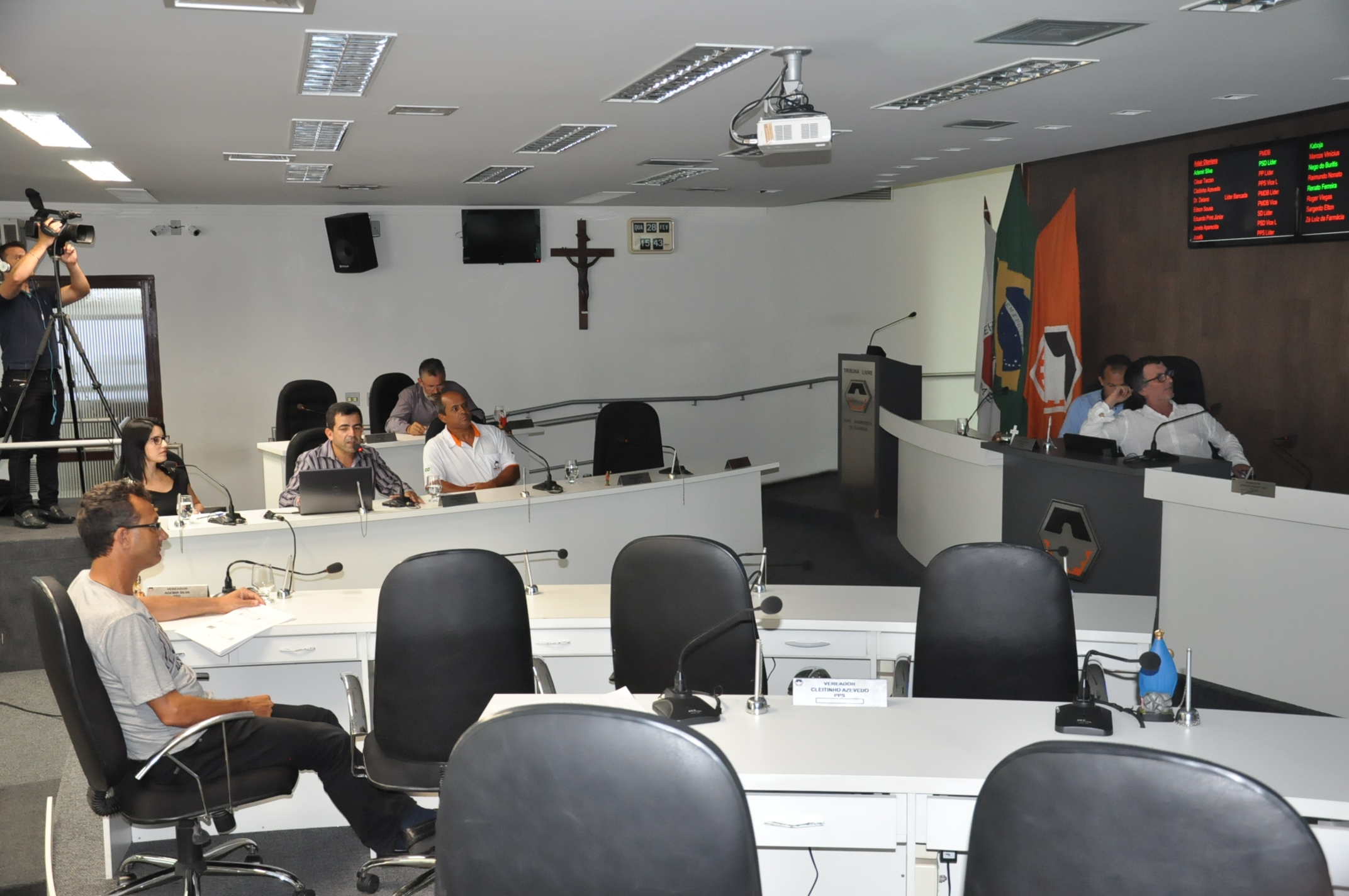 Plénario: 3° quadrimestre de 2017 de Prestação de Contas da Prefeitura