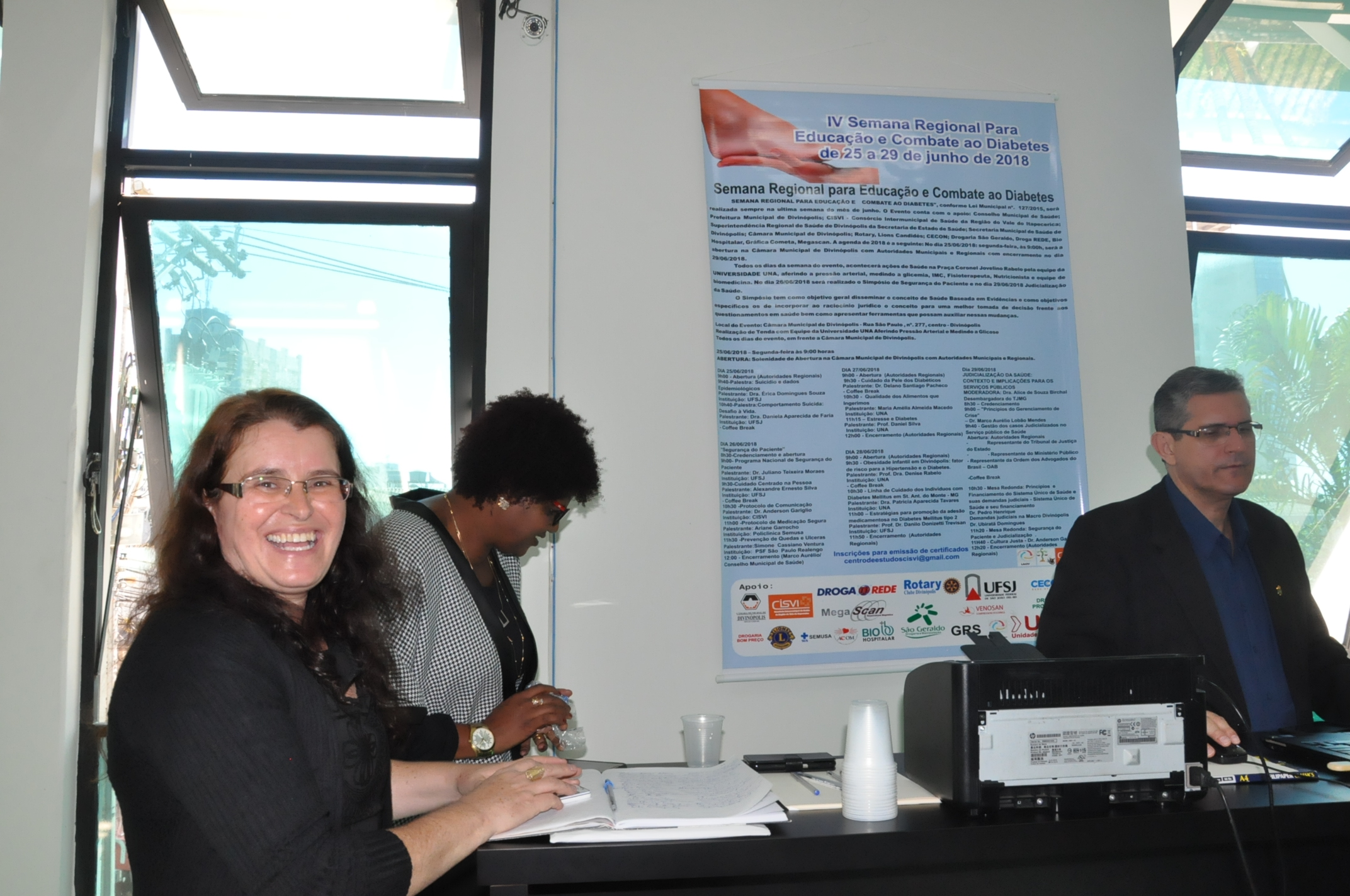 Lúcia Aparecida Manoel de Faria -IV Semana da Educacão e Combate à Diabetes 25-06-2018 