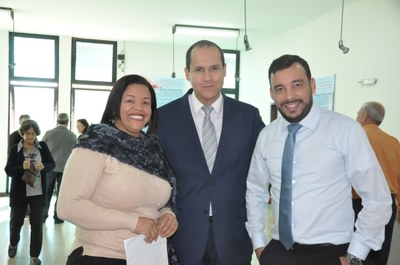 Ver. Janete Aparecida -Dr. Leonardo Pio -Dr. Bruno Cunha Gontijo -IV Semana da Educacão e Combate à Diabetes 25-06-2018 