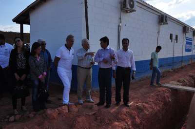 Visita técnica na ETE e nas Obras do Pró-Transporte 06-06-2018 