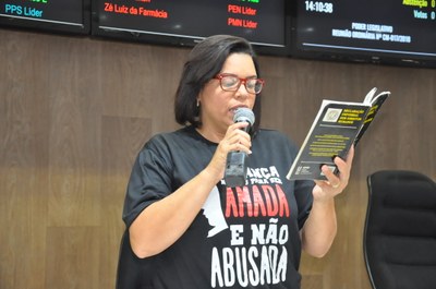 Ver. Janete Aparecida  - Reunião Ordinária 017, de 05 de abril de 2018