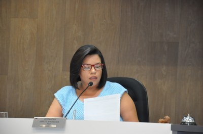 Ver. Janete Aparecida  - Reunião Ordinária 018, de 10 de abril de 2018