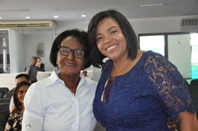 Dª Iraci e Vereadora Janete Aparecida - RO 002 de 06 de fevereiro de 2018 