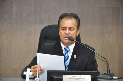 Ver. Adair Otaviano - Reunião Ordinária 025, de 08 de maio de 2018 