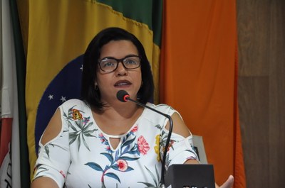 Ver. Janete Aparecida -Reunião Ordinária 025, de 08 de maio de 2018 