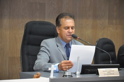 Ver. Adair Otaviano - Reunião Ordinária 027, de 15 de maio de 2018 