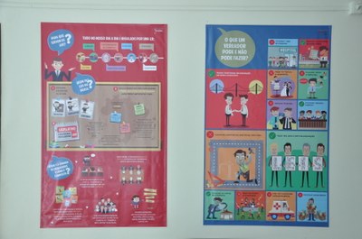 Parlamento Jovem divulga cartazes com funções do Legislativo