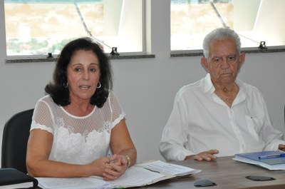 Vera Prado e Prefeito Galileu-CMEI