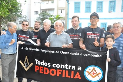 Caminhada Todos Contra à Pedofilia 18/05/2018 