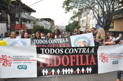 Caminhada Todos Contra à Pedofilia 18/05/2018 