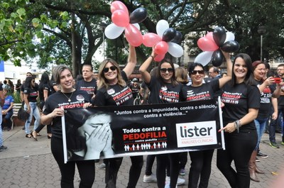 Caminhada Todos Contra à Pedofilia 18/05/2018 