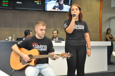 Homenagem Policia Civil- Karina e Maxuel - Comenda Mulher Cidadã 08-03-2018
