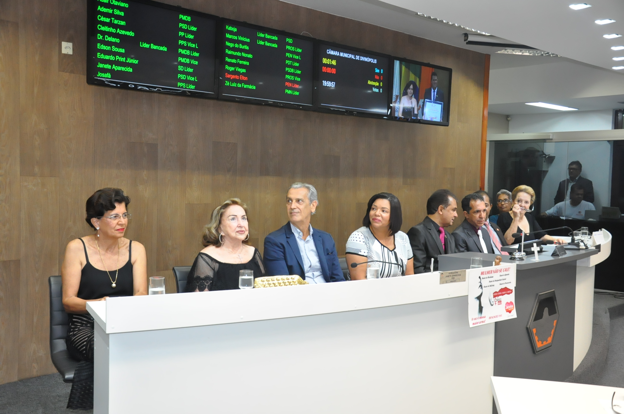 Plénario- Comenda Mulher Cidadã 08-03-2018