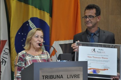 Ver. Ademir Silva - Edite Cristovina Batista - Comenda Mulher Cidadã 08-03-2018