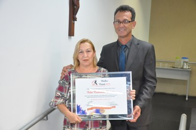 Ver. Ademir Silva - Edite Cristovina Batista - Comenda Mulher Cidadã 08-03-2018