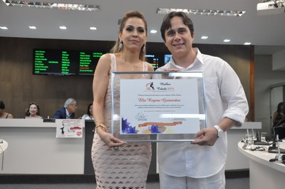 Ver. Dr. Delano - Elis Regina Guimarães  - Comenda Mulher Cidadã 08-03-2018