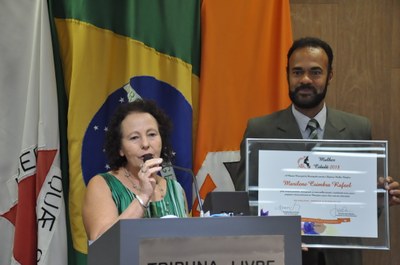 Ver. Marcos Vinicius  - Marlene Coimbra Rafael - Comenda Mulher Cidadã 08-03-2018