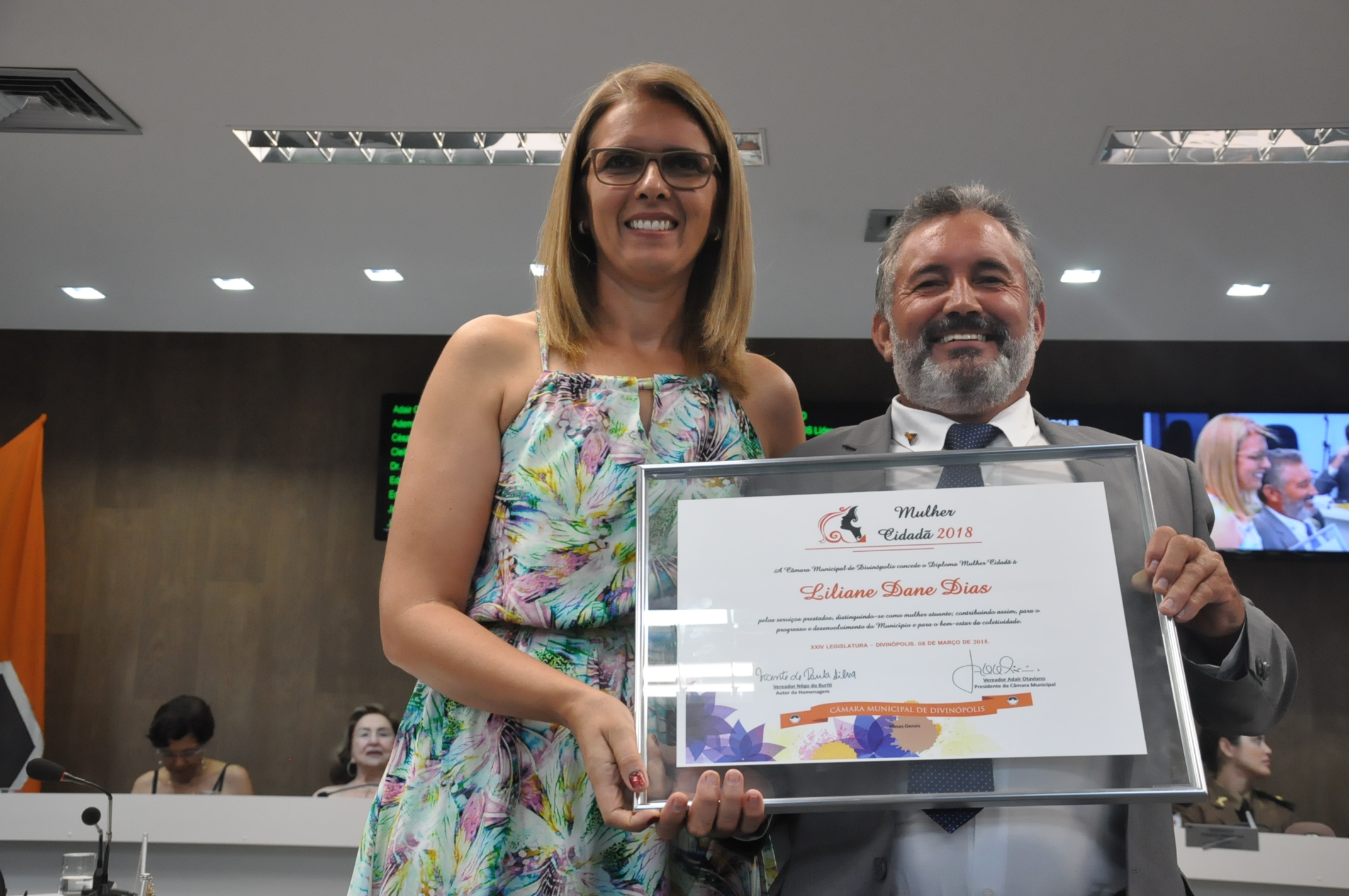 Ver. Nego do Buriti - Liliane Dane Dias - Comenda Mulher Cidadã 08-03-2018