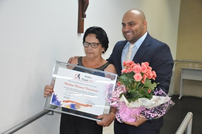 Ver. Roger Viegas  - Marlene Moreira Nascimento - Comenda Mulher Cidadã 08-03-2018