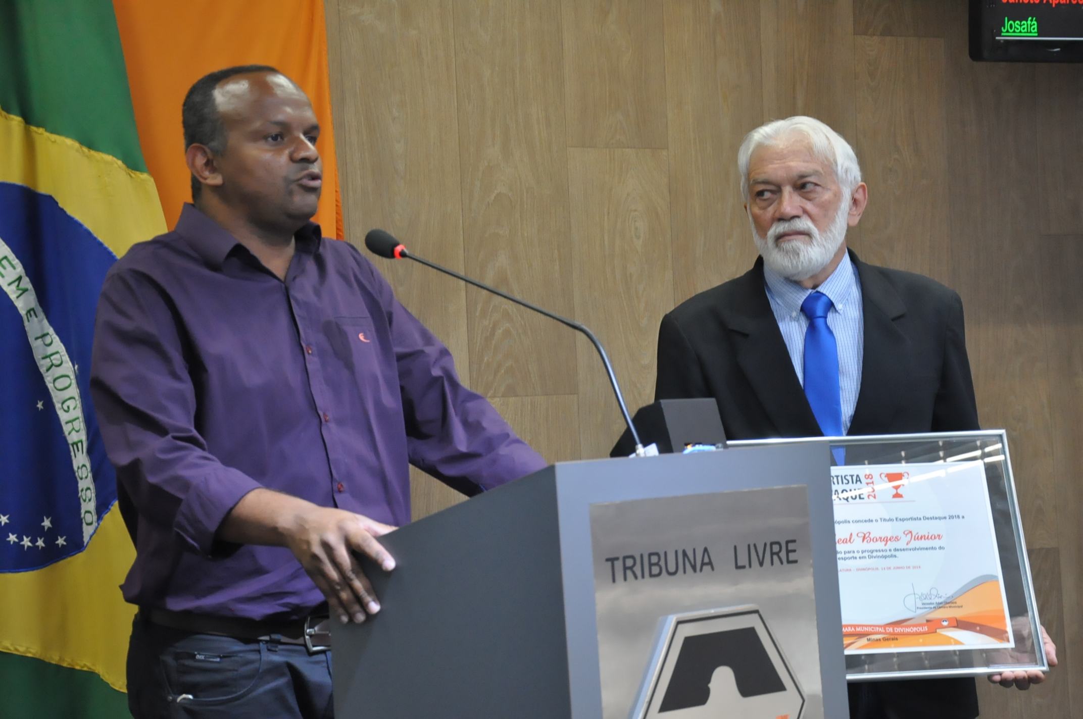 Zé Luiz da Farmacia  -Elias Leal Borges Júnior -Esportista Destaque 14-06-2018 